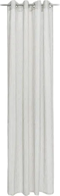 Produktbild von Ösenschal - Grau - 140 x 245 cm - Polyester - mit Zackenmuster