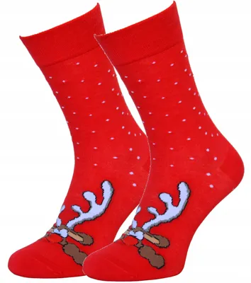 Produktbild von Aura Via Weihnachtssocken Nikolaus Motiv Geschenk Herren 39-42
