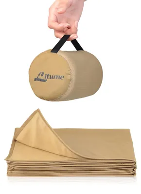 Image de Coussin de voyage léger avec sac de transport