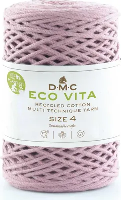 Produktbild von DMC Eco Vita-4 – Baumwollgarn aus 80 % recycelter Baumwolle & 20 % Polyester (Color 4)