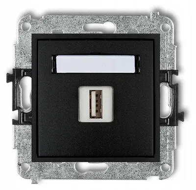 Immagine prodotto di Karlik, caricabatterie USB Mini, 5V, 2A, nero opaco
