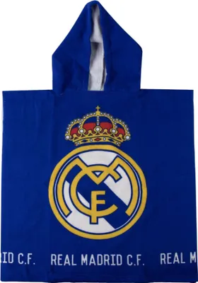 Produktbild von Frottéhandtuch mit Kapuze Real Madrid C.F. Blau 55 x 77 cm