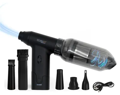 Produktbild von Technaxx TX-293, Acrylnitril-Butadien-Styrol (ABS), Schwarz, 0 - 6,5 kPa, 130000 RPM, 0 - 60 °C, 160 W