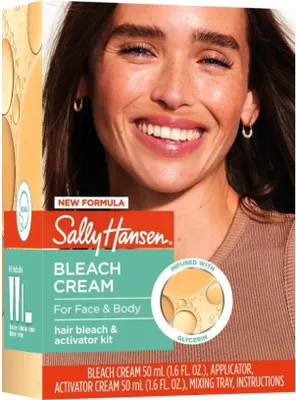Produktbild von Sally Hansen | Haarbleich Set - 100 Ml - Vegan - Für Gesicht Und Körper - Schnelle Anwendung