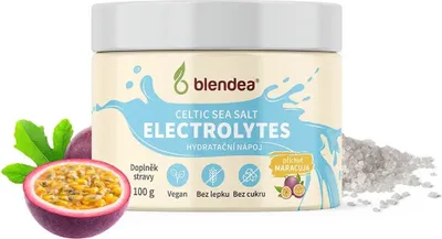 Obrázek produktu pro Blendea Elektrolyty hydratační nápoj s příchutí Maracuja 100 g