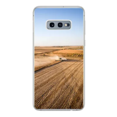 Produktbild von MuchoWow® Handyhülle Schutzhülle Hülle für Samsung Galaxy S10e Feld - Bauernhof - Traktor - Landwirt - Landleben Silikon Softcase Handy Hülle - Handy