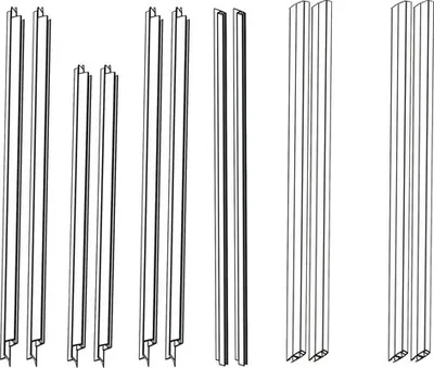 Produktbild von form&style Dichtungsset für Duschabtrennung