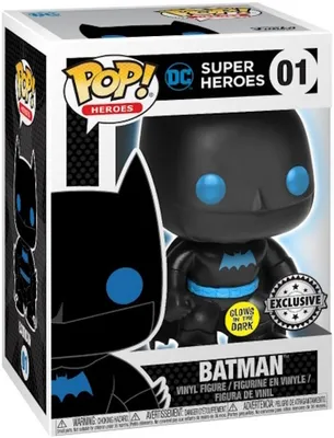 Produktbild von DC Super Heroes - Batman 01 Glows - Funko Pop! Vinyl Figur
