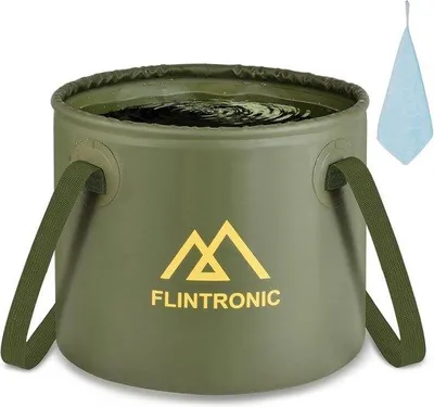 Produktbild von Famanu Faltbare Outdoor-Eimer, 10/12 l/20 l, aus strapazierfähigem Material