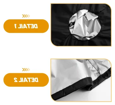 Produktbild von IBC Tankabdeckung 120x116x100cm für Staub- und Sonnenschutz von Regentonnen