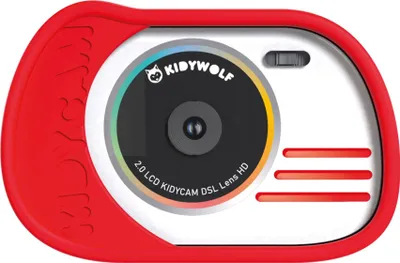Image de Kidywolf Caméra photo et vidéo rouge