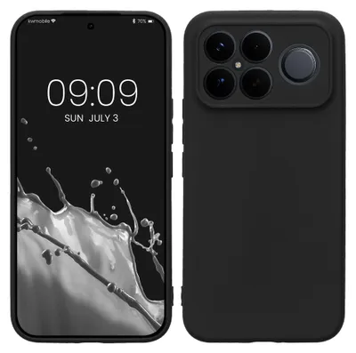 Produktbild von kwmobile Handyhülle für Xiaomi Poco F8 Ultra Hülle - weiches Handy Silikon Case - Schutzhülle Cover - Schwarz matt