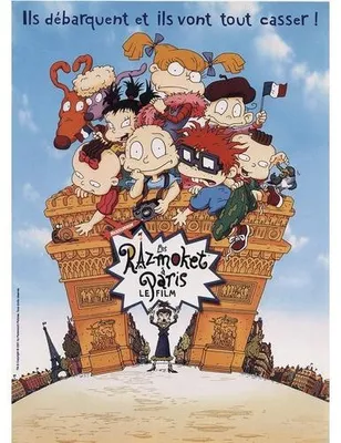 Imagen del producto de "Los Razmoket en París" - 116x158 cm - Póster de cine original