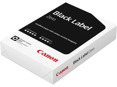 Zdjęcie produktu dla Canon Black Label Premium  Druk laserowy/atramentowy, A5 (148x210 mm), 500 ark., 80 g/m², Biały, 106 µm
