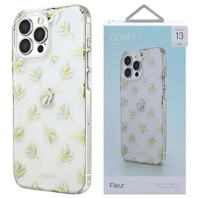 Produktbild von Uniq Coehl Fleur Etui Für Iphone 13 Pro / 13 - Blau