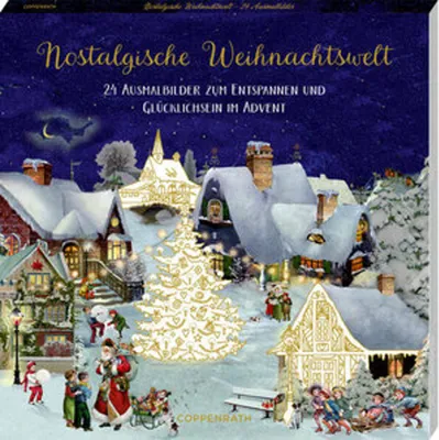 Image de Calendrier de l'Avent créatif - Un monde de Noël nostalgique