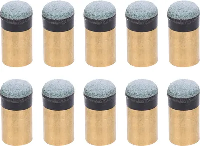 Obrázek produktu pro 10ks Kulečník Snooker Pool Cue Bar Tip Náhradní díly CREWON COPPERPolyuretankůže (10 mm)