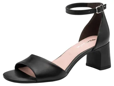 Productafbeelding van Tamaris sandalen, zoolhoogte meer dan 35 mm, kleur zwart, maat 37