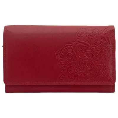 Produktbild von Friedrich23 - 16142-4 - Geldbörse - Damen - Mandala - rot