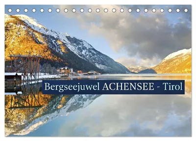 Produktbild von Bergseejuwel ACHENSEE - Tirol (Tischkalender 2027 DIN A5 quer), CALVENDO Monatskalender