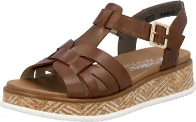 Produktbild von Rieker Plateau Sandaletten Damen 31393933353730 Braun 42 EU