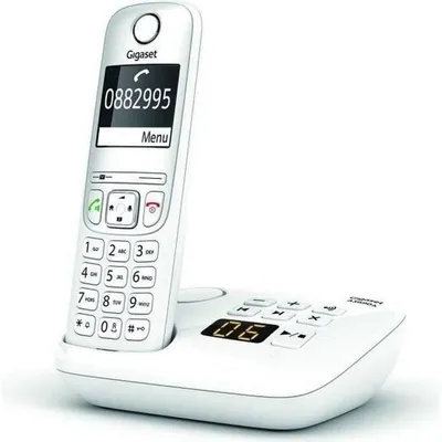 Obrázek produktu pro Gigaset AS690A, Analog/DECT telefon, Bezdrátové sluchátko, 100 pol., Bílá