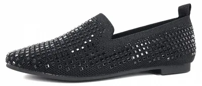 Image de La Strada : Chaussures pour femmes, chaussures basses, mocassins, couleur noire, pour le quotidien