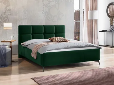 Obrázok produktu pre Manželská posteľ s úložným priestorom 140x200 TERCEIRA - zelená