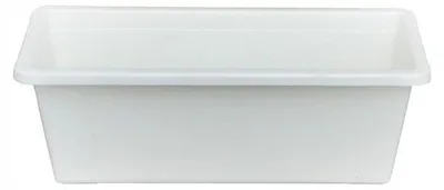 Produktbild von Goplast Balkonkasten Blumenkasten weiß 60 cm Kunststoff
