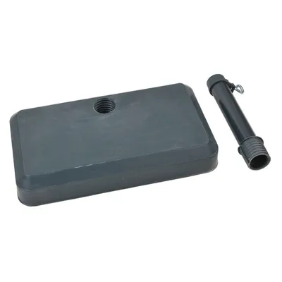 Produktbild von doppler Betonsockel Balkon 20 kg, Kunststoffabdeckung Anthrazit