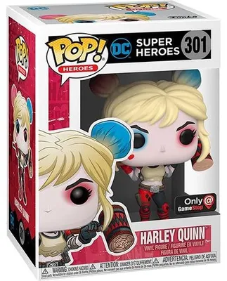 Immagine prodotto di DC Super Heroes - HARLEY QUINN Esclusiva Gamestop 301 - Funko Pop! - Figurina in vinile
