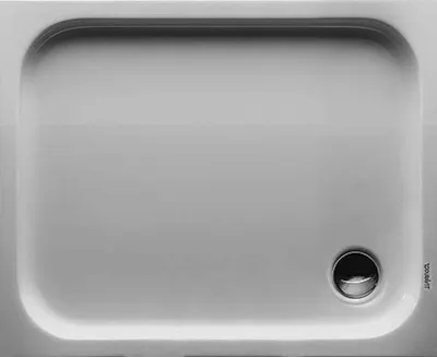 Obrázok produktu pre Duravit obdĺžniková sprchová vanička D-CODE biela 1000 x 800 x 85 mm