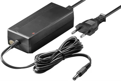 Produktbild von Goobay 53782 12 V Netzteil, Schwarz, 1.8 m - mit 5,5 mm x 2,5 mm Stecker - 60 W und 5 A