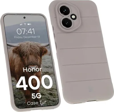 Produktbild von Bison Tasche Tur Honor 400 5G hellgrau