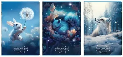 Zdjęcie produktu dla Zeszyt A4/32K linia Wonderland (10szt) HERLITZ