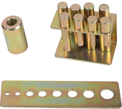 Druckdorn-Set für Werkstattpresse, 8-teilig, Legierter Stahl