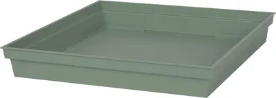 Productafbeelding van Vierkante onderzetter voor bloempotten – 32,6 cm – lauriergroen