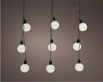 Produktbild von *ult. units* outdoor micro led kugel glühbirne girlande 3m 12 leds