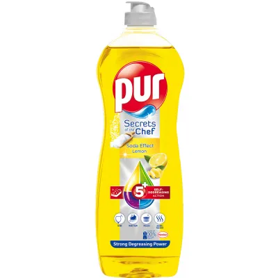 Produktbild von Pur Secrets des Chef Zitronen-Geschirrspülmittel, 750 ml