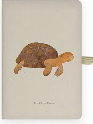 Produktbild von Mr. & Mrs. Panda Journal Schildkröte Marschieren - Transparent - Geschenk, Notizbuch A4 Hardcover, Neustart, Lieblingsmensch, Meer, Schildkröten, Abenteuer, Skizzenbuch