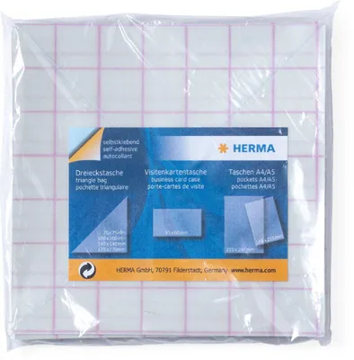 Obrázok produktu pre HERMA Dreiecktaschen 100 x 100                        100St.
