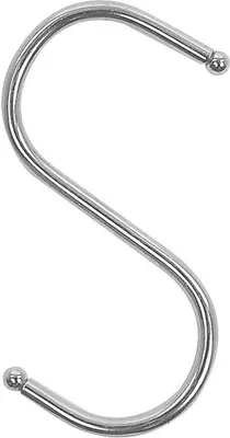 Productafbeelding van S-haak, diameter 4 mm, afmetingen 6,5 x 7,5 cm