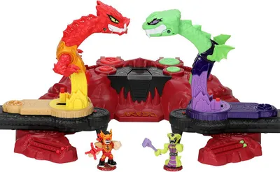 Produktbild von Akedo Playset Serpent Fury Arena Puppe Mehrfarbig  Mehrfarbig One Size