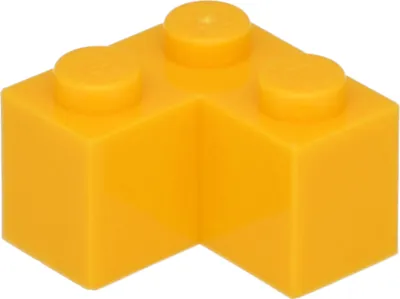 Productafbeelding van LEGO: 100 hoeksteentjes 2x2, lichtoranje