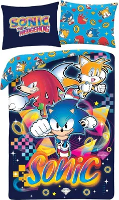 Immagine prodotto di Copripiumino Sonic rainboog 140 x 200 cm