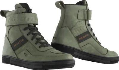 Produktbild von Bogotto Denton perforierte wasserdichte Motorrad Schuhe, grün, 41