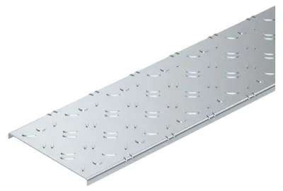 Produktbild von OBO Bettermann Vertr Riffelblechdeckel f.begehbare Kabelr. DBKR 400 FS 3 Stk