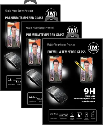 Produktbild von 3x Motorola One Panzerglas 9H Tempered Display Schutzglas