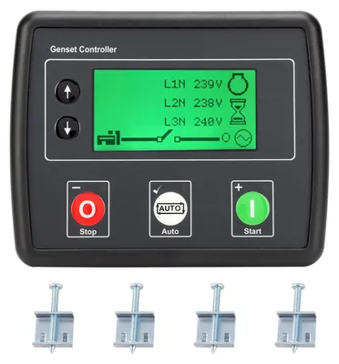 Obrázek produktu pro Modul pro automatickou kontrolu výpadku napájení, samostartovací ochranný řadič s LCD displejem DSE4520