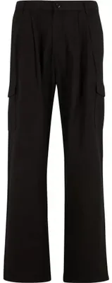 Obrázok produktu pre Kalhoty Urban Classics Široké skladané nohavice Cargo čierne - 28